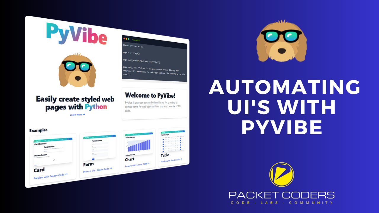 Automating UI's with PyVibe