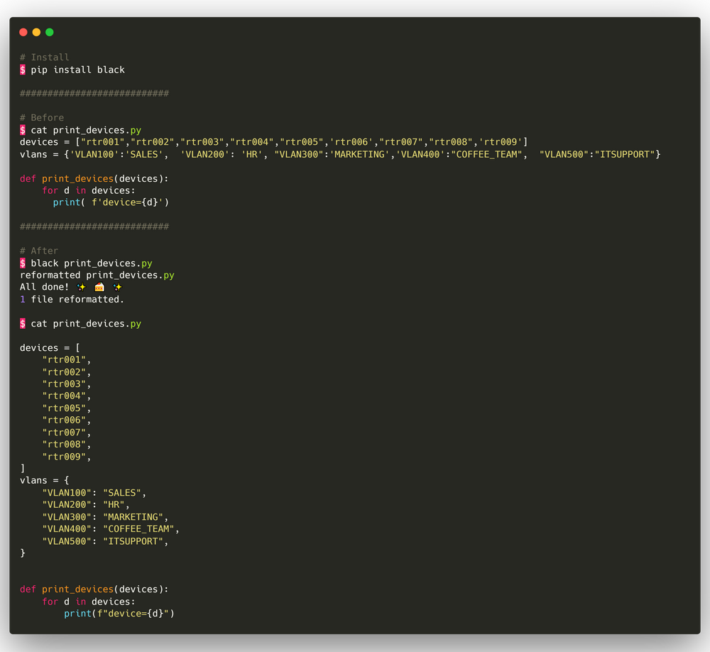 Style your Python Code like a Pro